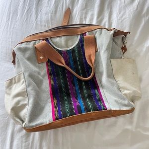 Nena & Co Convertible Day bag with extra iron on patches